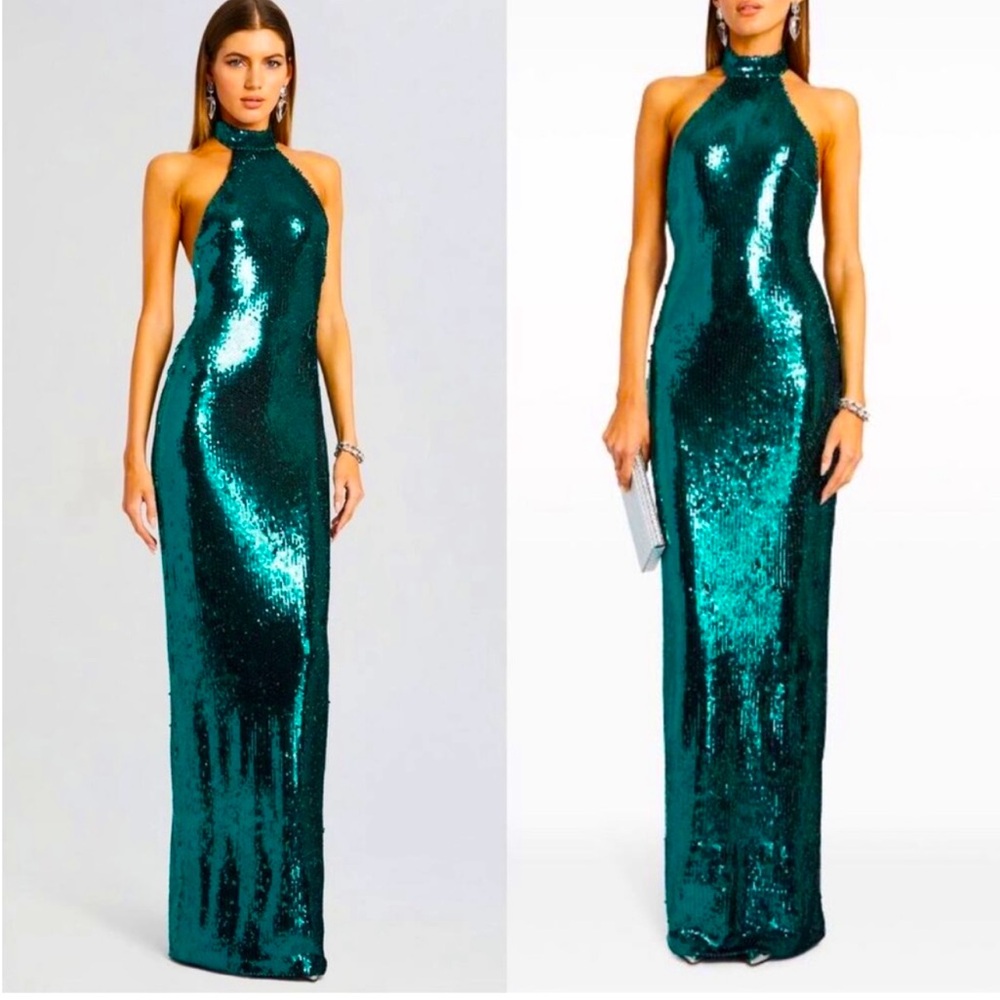 Retrofête Cora Dress Medium Aquamarine